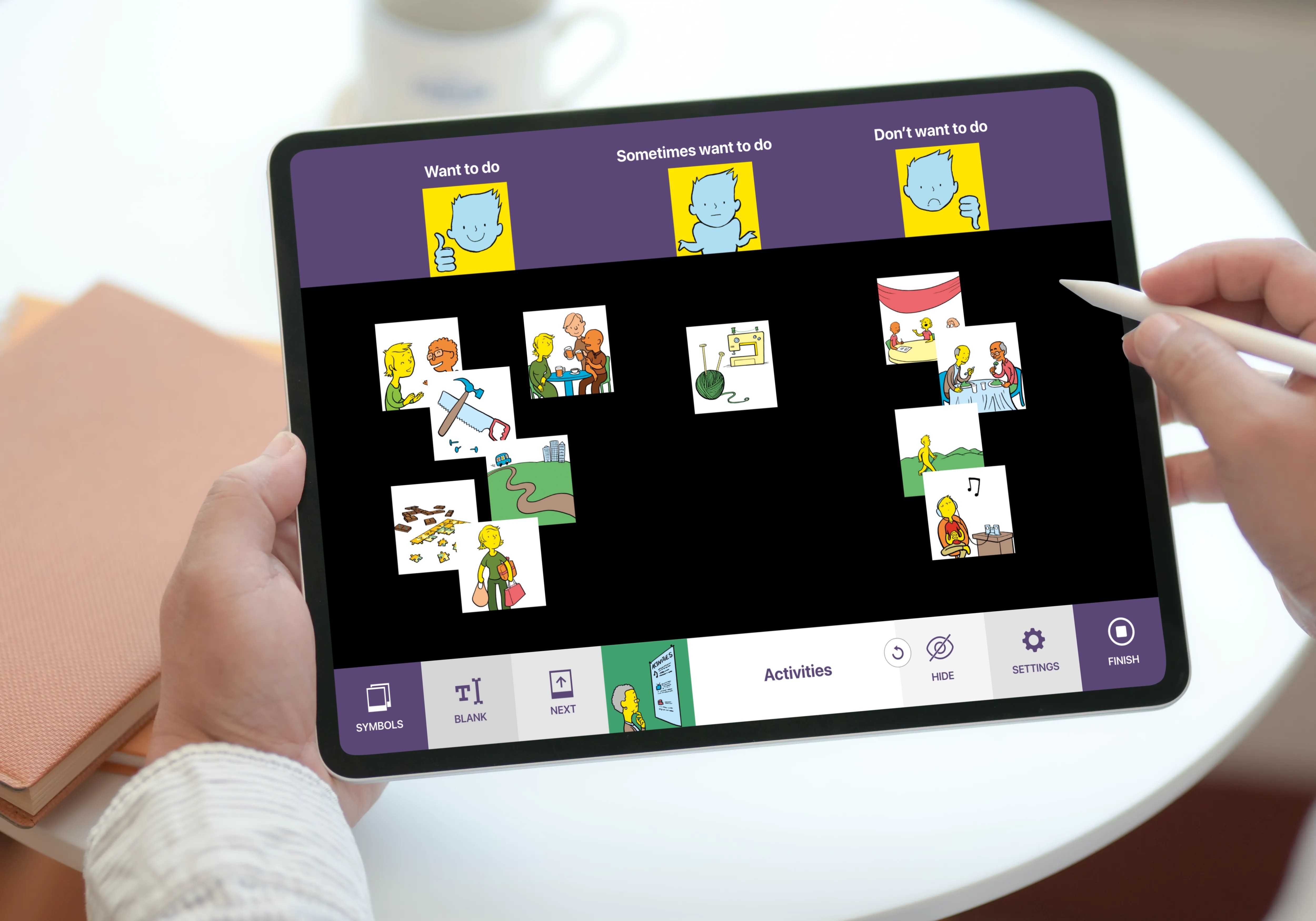 The Talking Mats Digital Resource New for Old Talking Mats