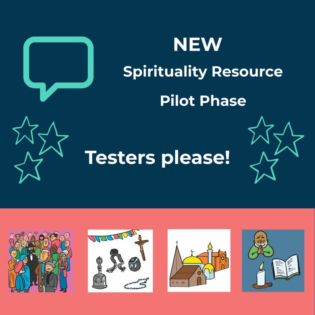 Opportunity to join the Talking Mats Spirituality Resource pilot